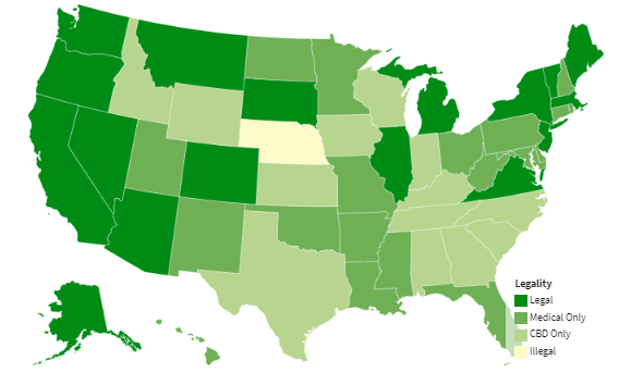 cannabis map us